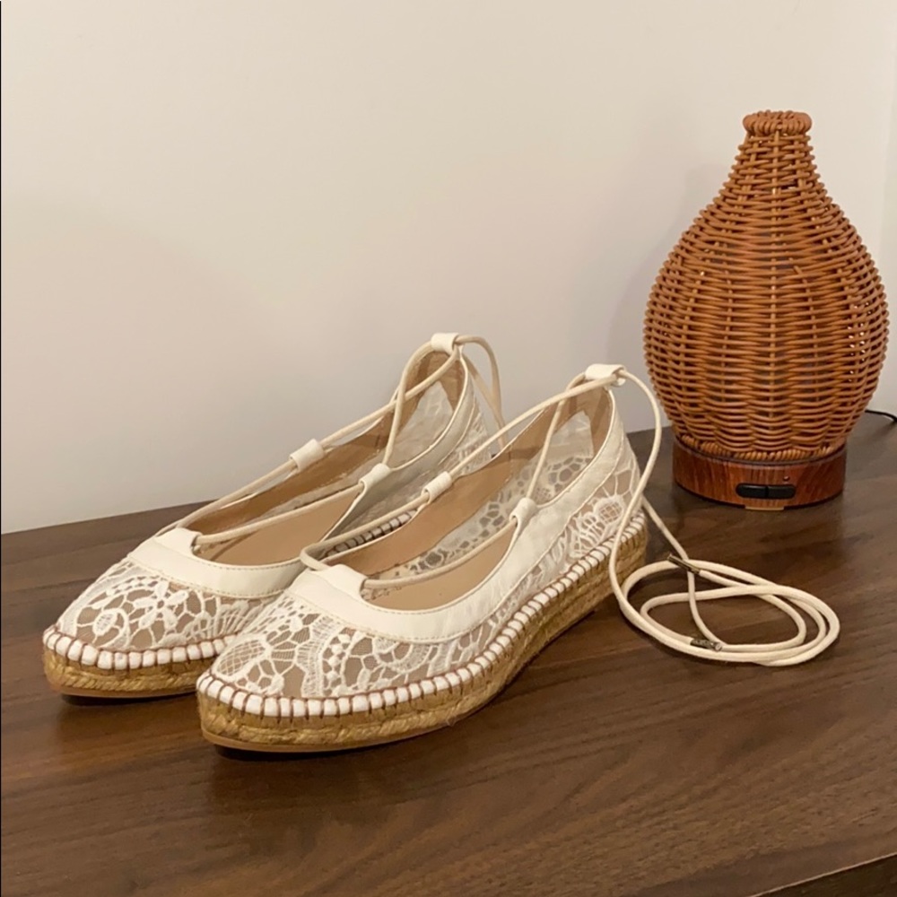 Free People Paloma Espadrille - Ivory